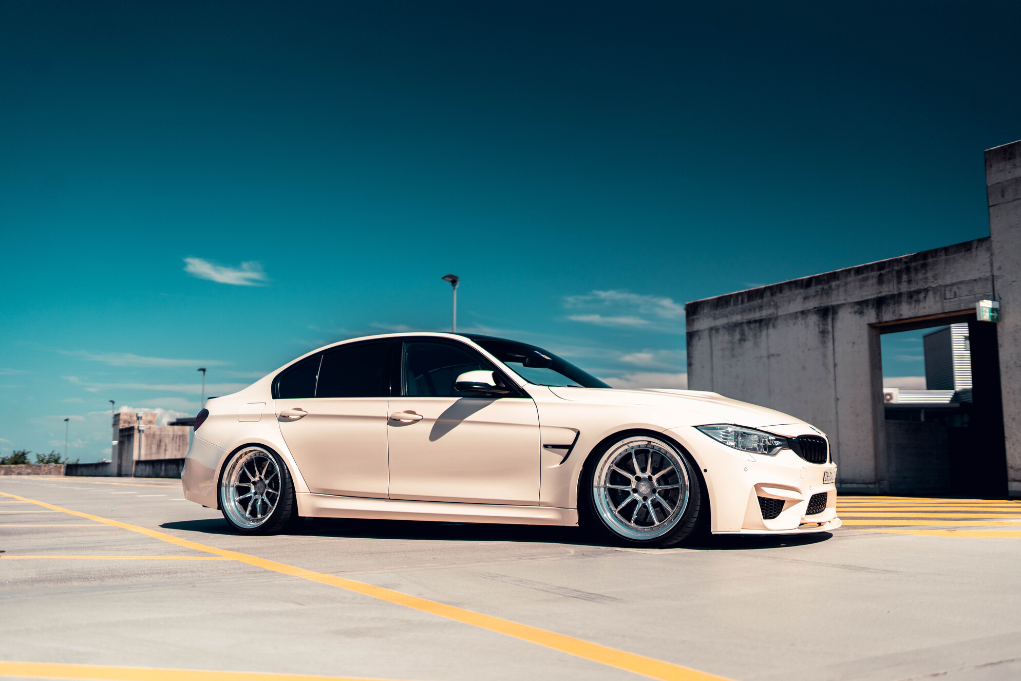 WL Forged Schmiedefelgen an einem BMW M3