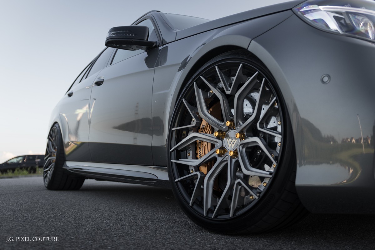Mercedes E63 AMG mit WL Forged Felgen